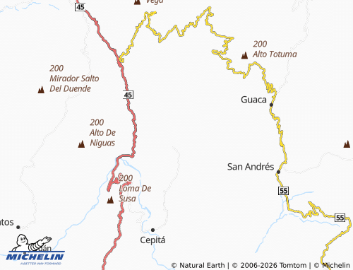 Mapa MICHELIN La Aguada - ViaMichelin