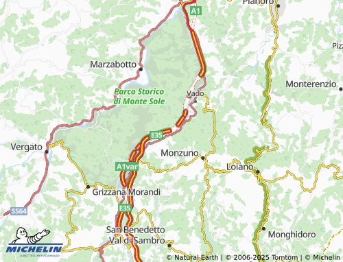 MICHELIN Gardeletta map - ViaMichelin