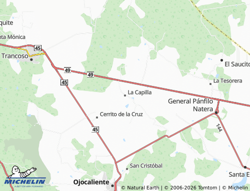 Mapa MICHELIN La Capilla - ViaMichelin