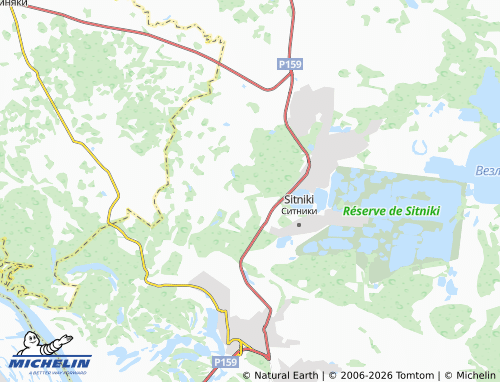 MICHELIN-Landkarte Ol'kha - ViaMichelin