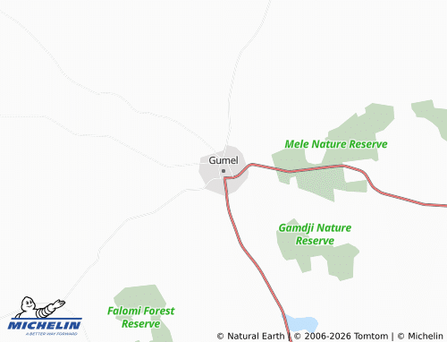 Mappa MICHELIN Gumel - ViaMichelin