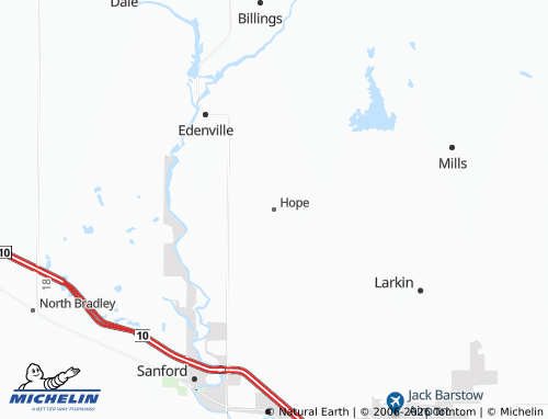 Mappa MICHELIN Hope - ViaMichelin