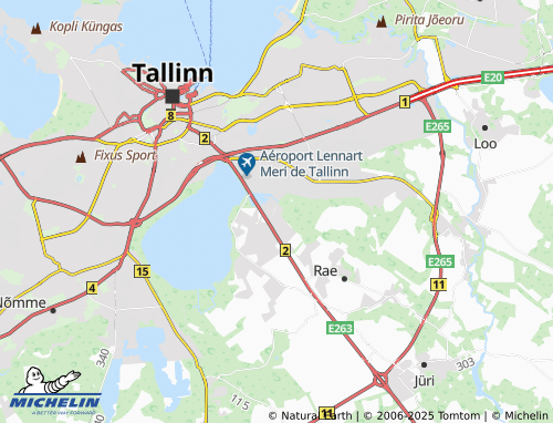 Mapa MICHELIN Peetri - ViaMichelin
