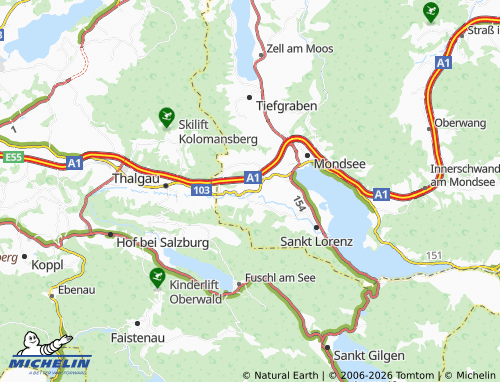 Mapa MICHELIN Keuschen - ViaMichelin
