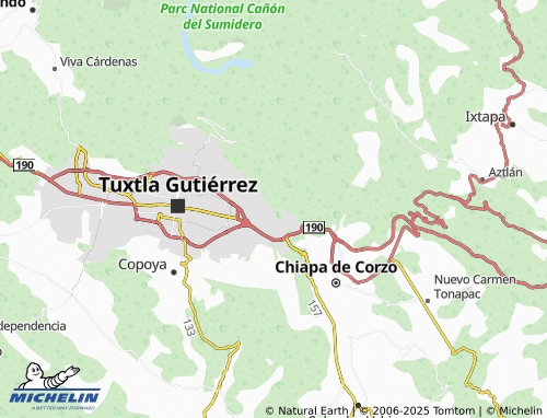 MICHELIN 19 de Octubre map - ViaMichelin