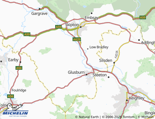 Carte MICHELIN Cononley - ViaMichelin