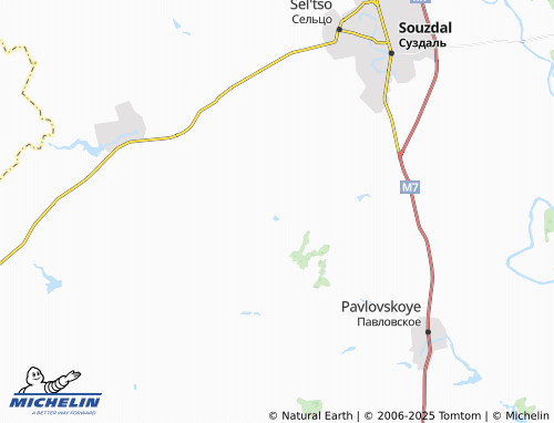 MICHELIN Gnezdilovo map - ViaMichelin
