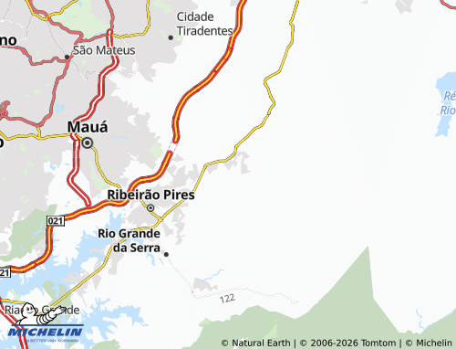 Mappa MICHELIN Pouso Alegre - ViaMichelin