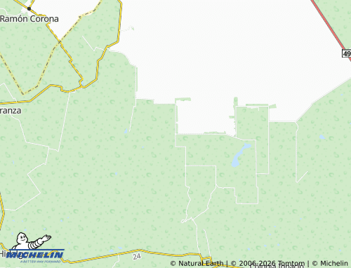MICHELIN Campo Nuevo map - ViaMichelin