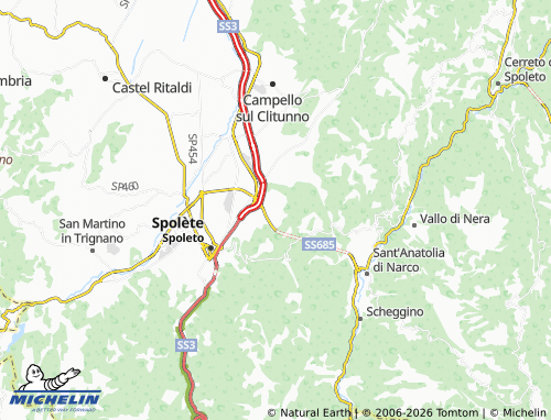 MICHELIN Eggi map - ViaMichelin