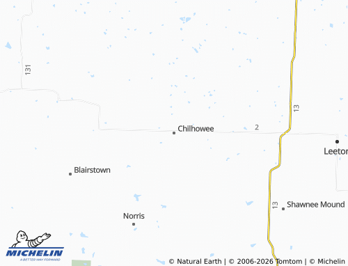 Carte MICHELIN Chilhowee - ViaMichelin