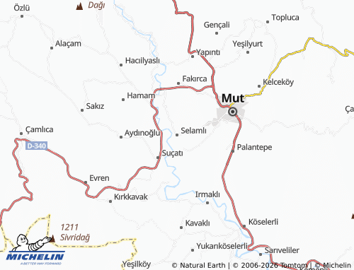 Mapa MICHELIN Selamlı - ViaMichelin