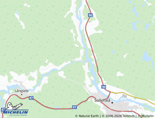 MICHELIN Österås map - ViaMichelin