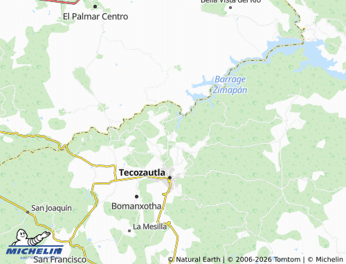 Mappa MICHELIN El Rito - ViaMichelin