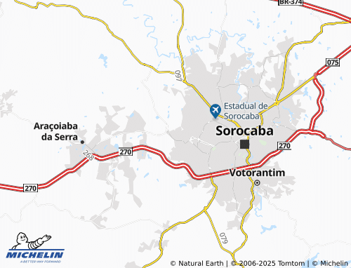 Carte MICHELIN Jardim Santa Bárbara - ViaMichelin