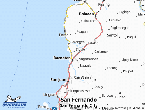 MICHELIN Bulala map - ViaMichelin