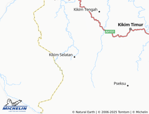 Mappa MICHELIN Kikim Selatan - ViaMichelin