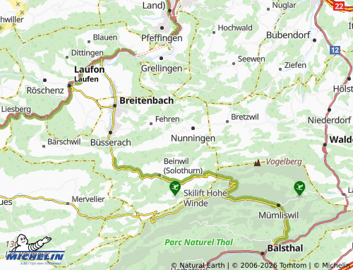 Mappa MICHELIN Zullwil - ViaMichelin