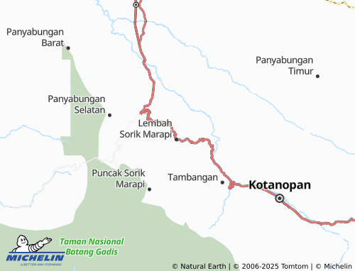 MICHELIN Pasar Maga map - ViaMichelin