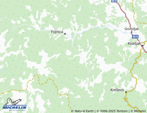 MICHELIN-Landkarte Bistrica - ViaMichelin