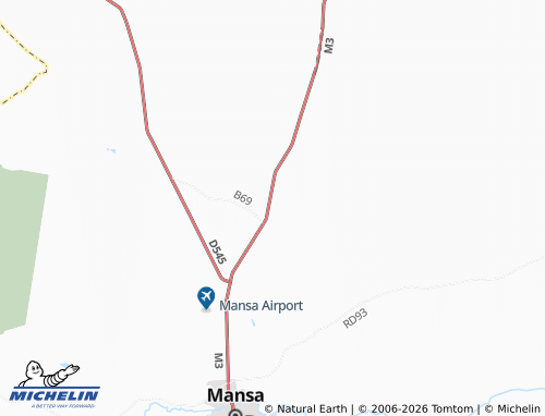 MICHELIN Goodson Masutu map - ViaMichelin
