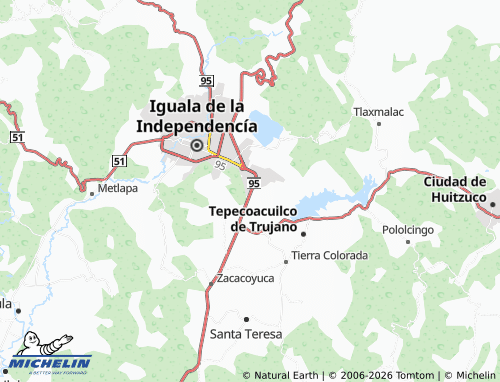 Mappa MICHELIN Los Chones - ViaMichelin