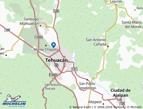 Mappa MICHELIN San José Tochapa - ViaMichelin