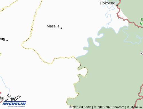 MICHELIN Liphofung map - ViaMichelin