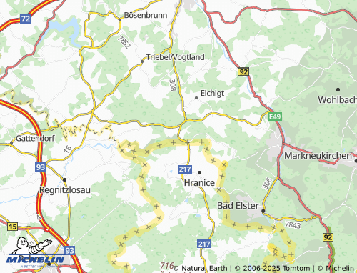 Carte MICHELIN Ebmath - ViaMichelin
