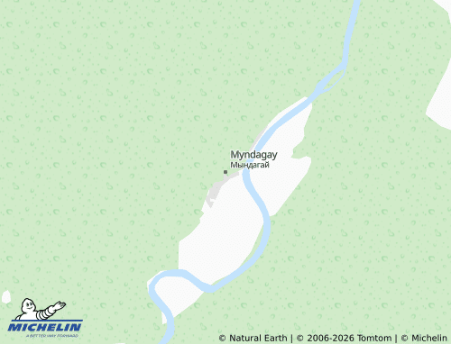 MICHELIN-Landkarte Myndagay - ViaMichelin