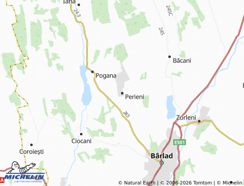 Mappa MICHELIN Perieni - ViaMichelin