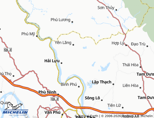Mapa MICHELIN Lãng Công - ViaMichelin
