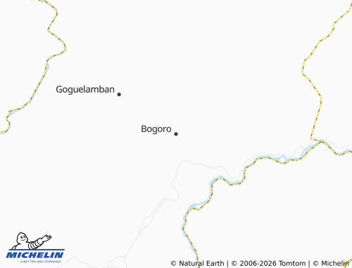 MICHELIN Bogoro map - ViaMichelin