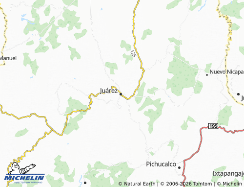 Mappa MICHELIN Fraccionamiento Vida Mejor - ViaMichelin