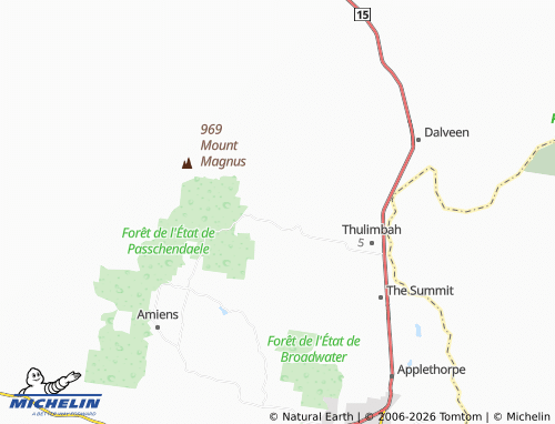 Kaart MICHELIN Pozieres - ViaMichelin