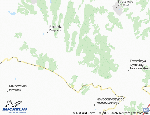 MICHELIN-Landkarte Sosnovka - ViaMichelin