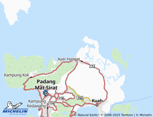 MICHELIN-Landkarte Padang Lalang - ViaMichelin