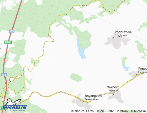 MICHELIN Sloboda map - ViaMichelin