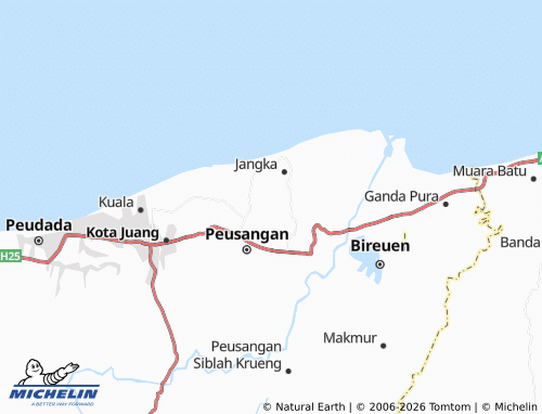 MICHELIN Pulo Blang map - ViaMichelin