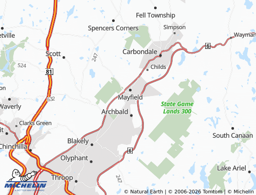 Mappa MICHELIN Jermyn - ViaMichelin