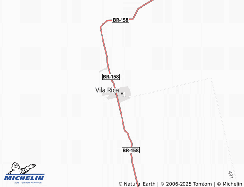 MICHELIN-Landkarte Vila Rica - ViaMichelin