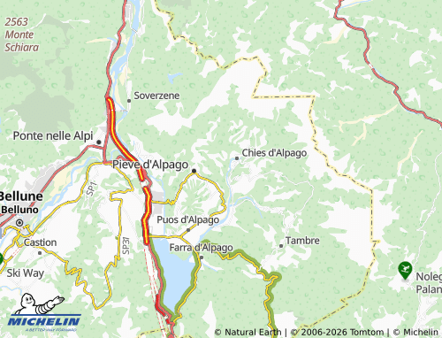 Kaart MICHELIN Quers - ViaMichelin