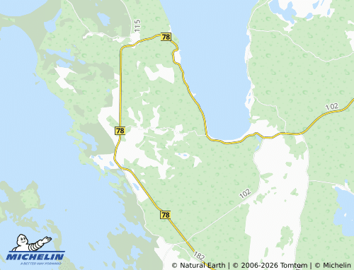 MICHELIN-Landkarte Kehila - ViaMichelin