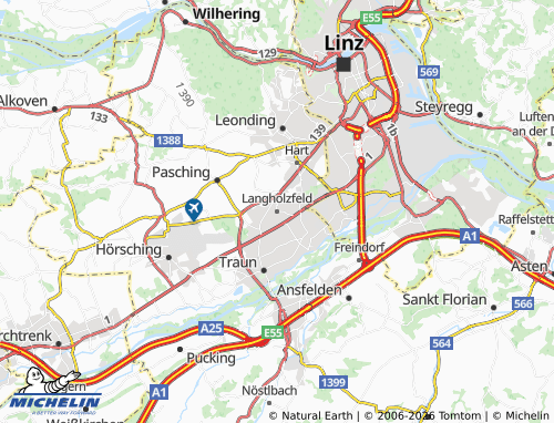 MICHELIN Langholzfeld map - ViaMichelin