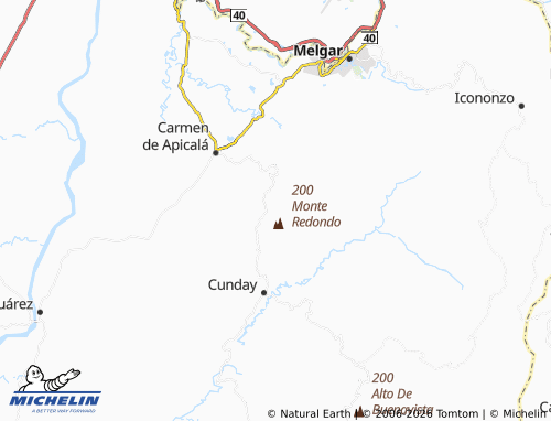 Kaart MICHELIN La Siberia - ViaMichelin