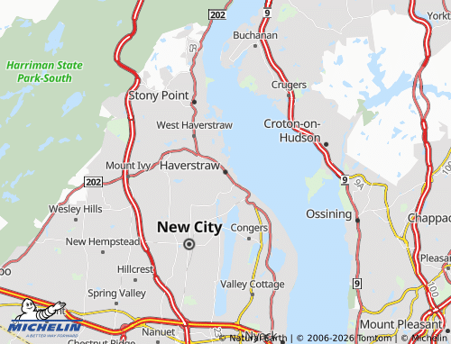 Mapa MICHELIN Haverstraw - ViaMichelin