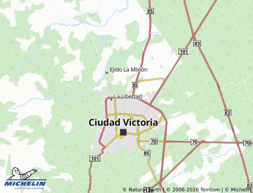 Mappa MICHELIN Sector San Miguel - ViaMichelin