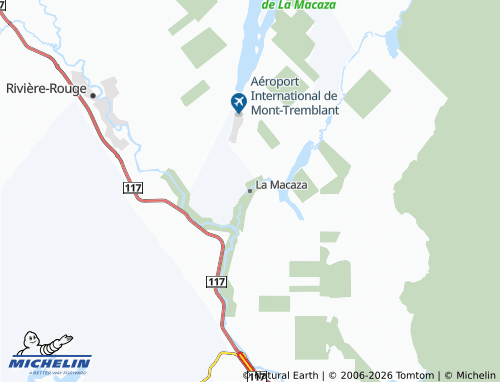 Mappa MICHELIN La Macaza - ViaMichelin