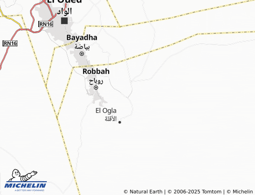 MICHELIN Nakhlah map - ViaMichelin