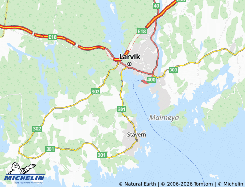 MICHELIN-Landkarte Fredenshavn - ViaMichelin